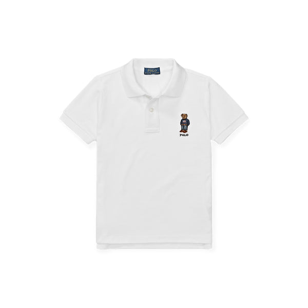 White polo tee