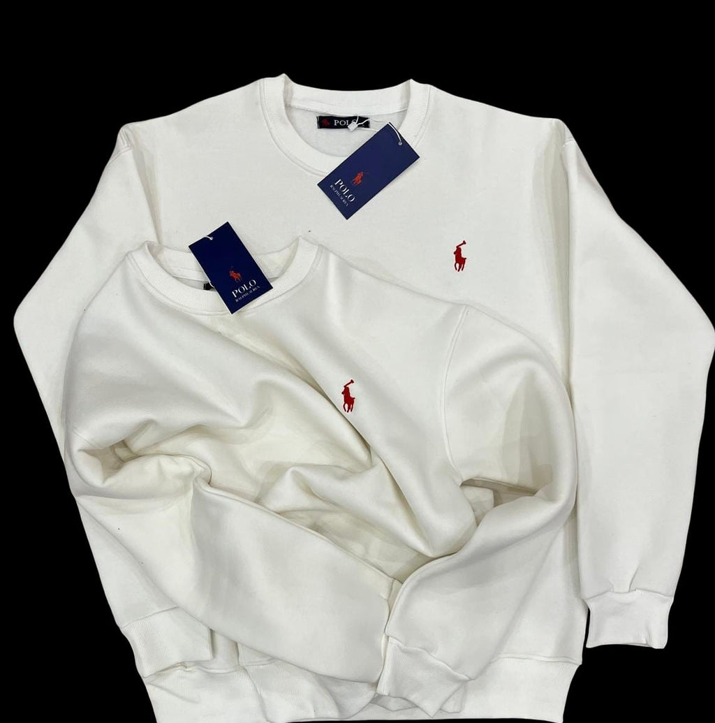White Ralph lauren crewneck